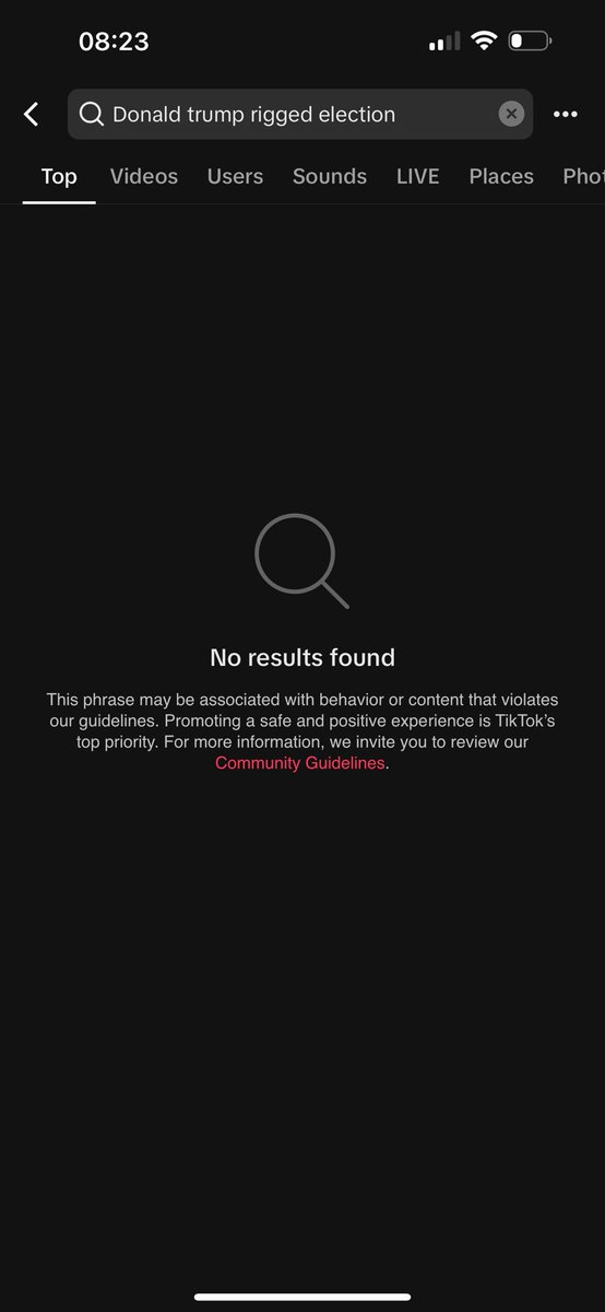 _toxicblonde's tweet image. I don’t like getting political and this will be my only tweet: 

The US version of TikTok is censored. 

Left is my version (US based TikTok) and right is Eli’s version (Europe based TikTok).