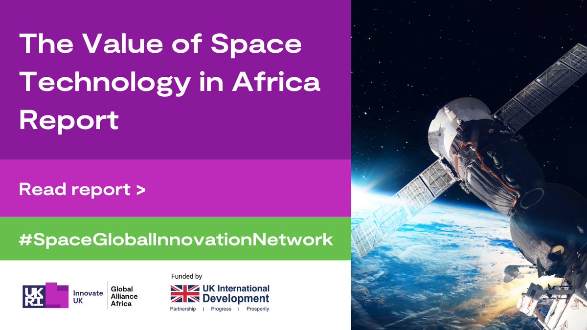 Innovate UK Business Connect (@iuk_connect) on Twitter photo This Innovate UK Value of Space Technology in Africa Report shares the importance of collaborative #UKAfricaSpace international partnerships and sustainable development🛰️🚀🌍
Read more: ow.ly/Izk550UJpWg
#UKAid <a href="/FCDOGovUK/">Foreign, Commonwealth & Development Office</a> This Innovate UK Value of Space Technology in Africa Report shares the importance of collaborative #UKAfricaSpace international partnerships and sustainable development🛰️🚀🌍
Read more: ow.ly/Izk550UJpWg
#UKAid <a href="/FCDOGovUK/">Foreign, Commonwealth & Development Office</a>