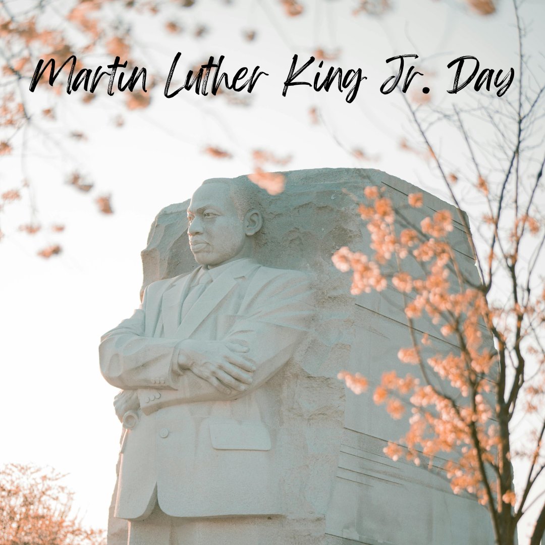 Honoring Dr. King's legacy of hope, equality, and justice. 🕊️✨ #MLKDay