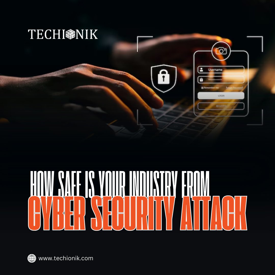 techionik's tweet photo. How Safe Is Your Industry from Cyber Security Attack
Cyber threats are rising, and no industry is immune. From phishing scams to ransomware attacks, hackers are constantly evolving their tactics.
🔍 Ask yourself:
Is      your data protected from breaches?
Are      your employees trained to recognize cyber threats?
Does      your organization have a response plan in case of an attack?
📊 Top Targeted Industries in 2025:
1️⃣ Healthcare: Sensitive patient data is a goldmine for hackers.
2️⃣ Finance: Ransomware is costing banks millions.
3️⃣ Education: Schools are becoming hotspots for cyberattacks.
4️⃣ Retail: E-commerce platforms are being exploited for customer data.
💡 What Can You Do?
Invest      in strong firewalls and encryption.
Regularly      train your staff on cybersecurity best practices.
Partner      with experts to conduct vulnerability assessments.
Don’t wait for a breach to happen. Act now to protect your business!
📢 Share this post to spread awareness and help your industry stay safe!
#CyberSecurity #DataProtection #BusinessSafety #StaySecure