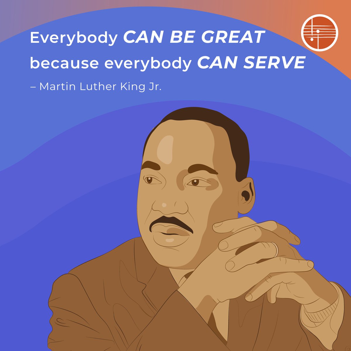 This #MLKDay, we celebrate the power of music to unite, heal, and inspire change. Let's use our voices and instruments to build harmony in our communities. 🌟 #MusicForChange