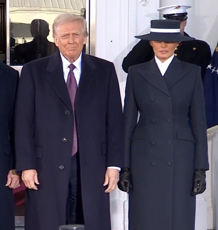 Melania is in mourning today. 

Four more years stuck next to this clown 🤡