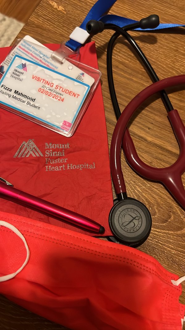 _fizzamahmood's tweet photo. It's been an entire year to one of the best experiences I've ever had, I still remember vividly my first day at the hospital, a little out of breath yet beaming with excitement. Learnt a lot. My first US clinical rotation.
- January 2024
#mountsinai
#Cardiology https://t.co/16Qg0zB7LE