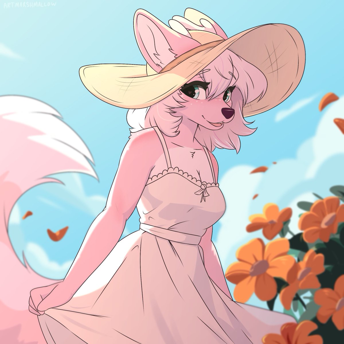 Flower girl

I just had the urge to draw something wholesome for once in my entire life