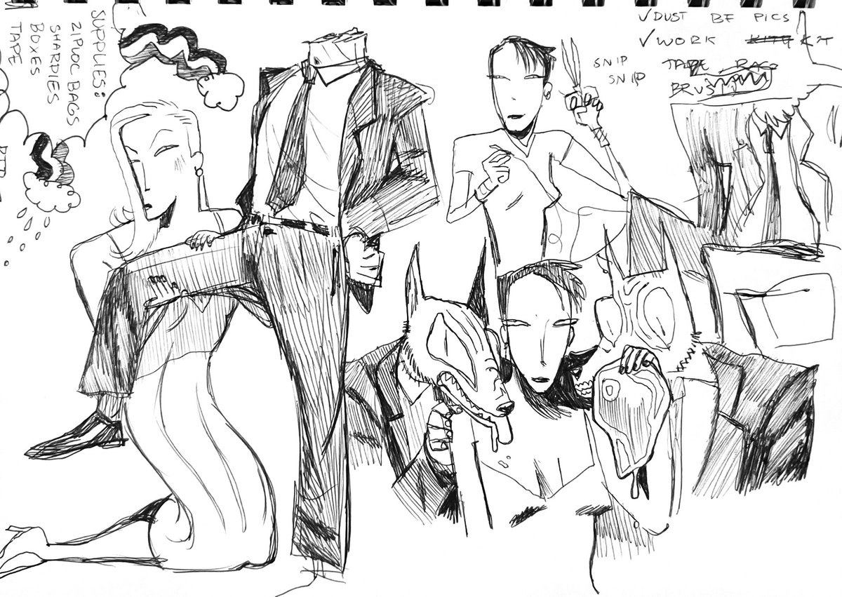 beastmen, potential painting sketches 
