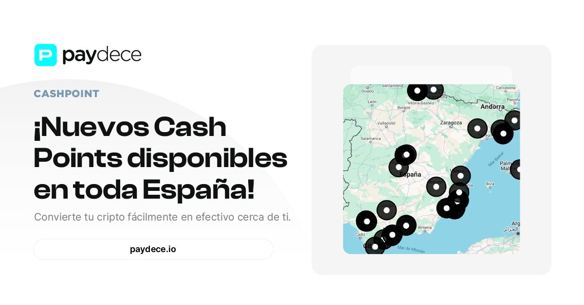 CuevaP2P's tweet image. 🚀 ¡Los Cash Points siguen creciendo en España!

Destacamos a @BitBase_es como uno de nuestros principales aliados para convertir cripto en efectivo de forma rápida y segura. 💶🔄

Encuentra el Cash Point más cercano y opera sin complicaciones. 🔥 #Paydece #Cripto #CashPoints