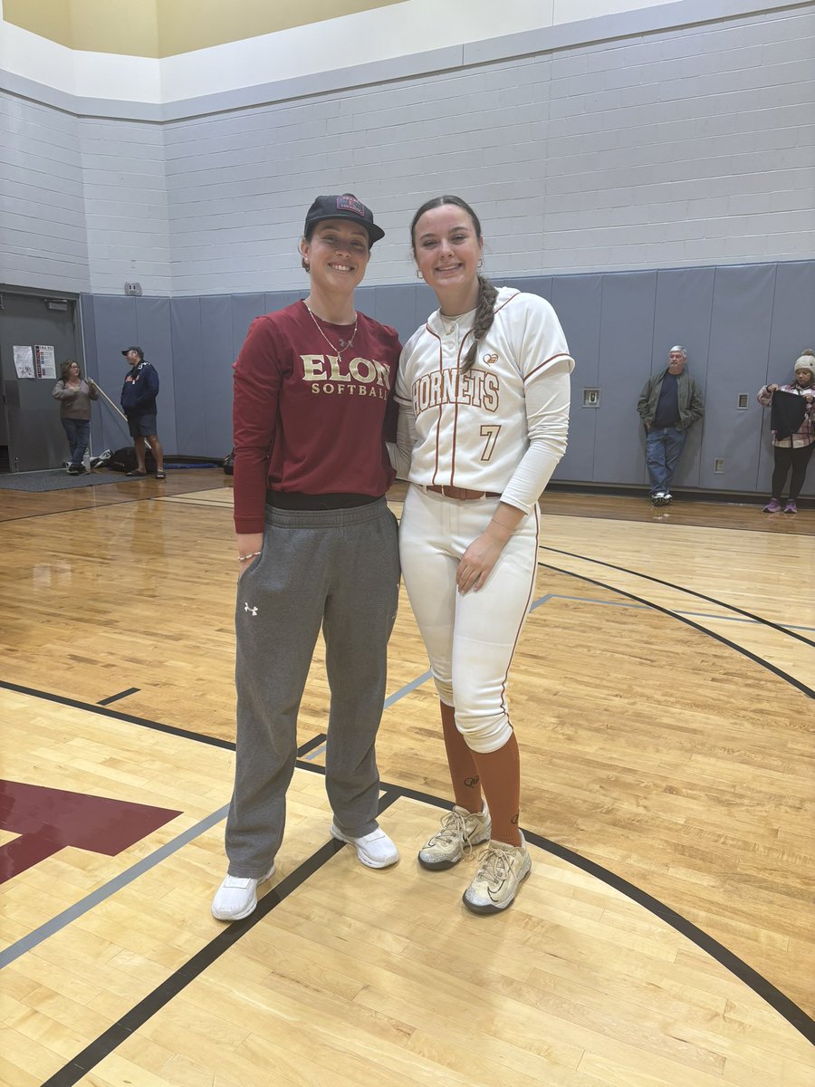 Shannon McKeever at the Elon camp