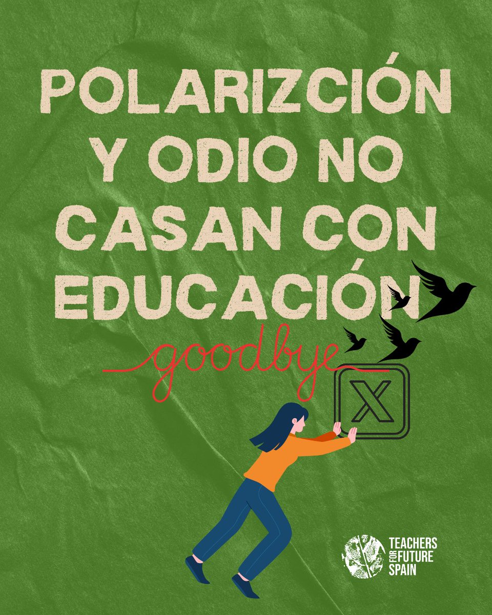Hoy nos despedimos de X que fue un espacio para conectar con la comunidad educativa global, compartir ideas y aprender.
A quienes nos  habéis  acompañado en este camino,  agradecemos de corazón vuestro apoyo 🫶🏽
#VámonosJuntas
#GoodbyeX #20enero2025
instagram.com/p/DFD4KyWOpol/…