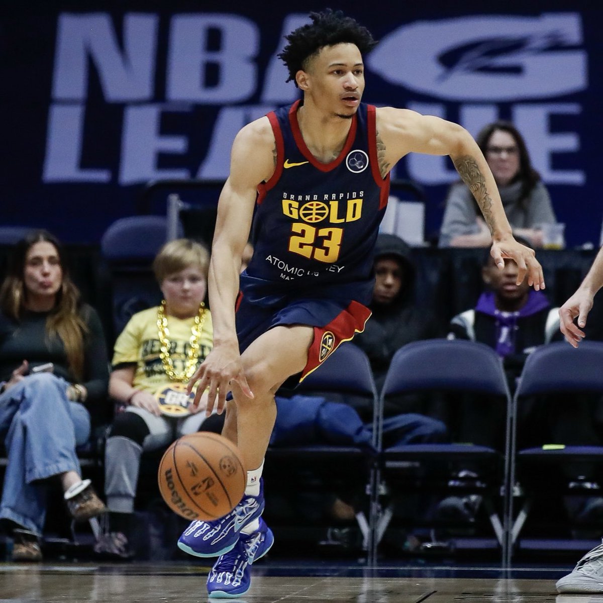 Trey Alexander in Greensboro today

36 points
1 assist
6 rebounds 
1 steal
11/14 FG

Another big points game for Tricky in a 1 point loss🔥// <a href="/TrickyTrey23/">Trey Alexander</a>