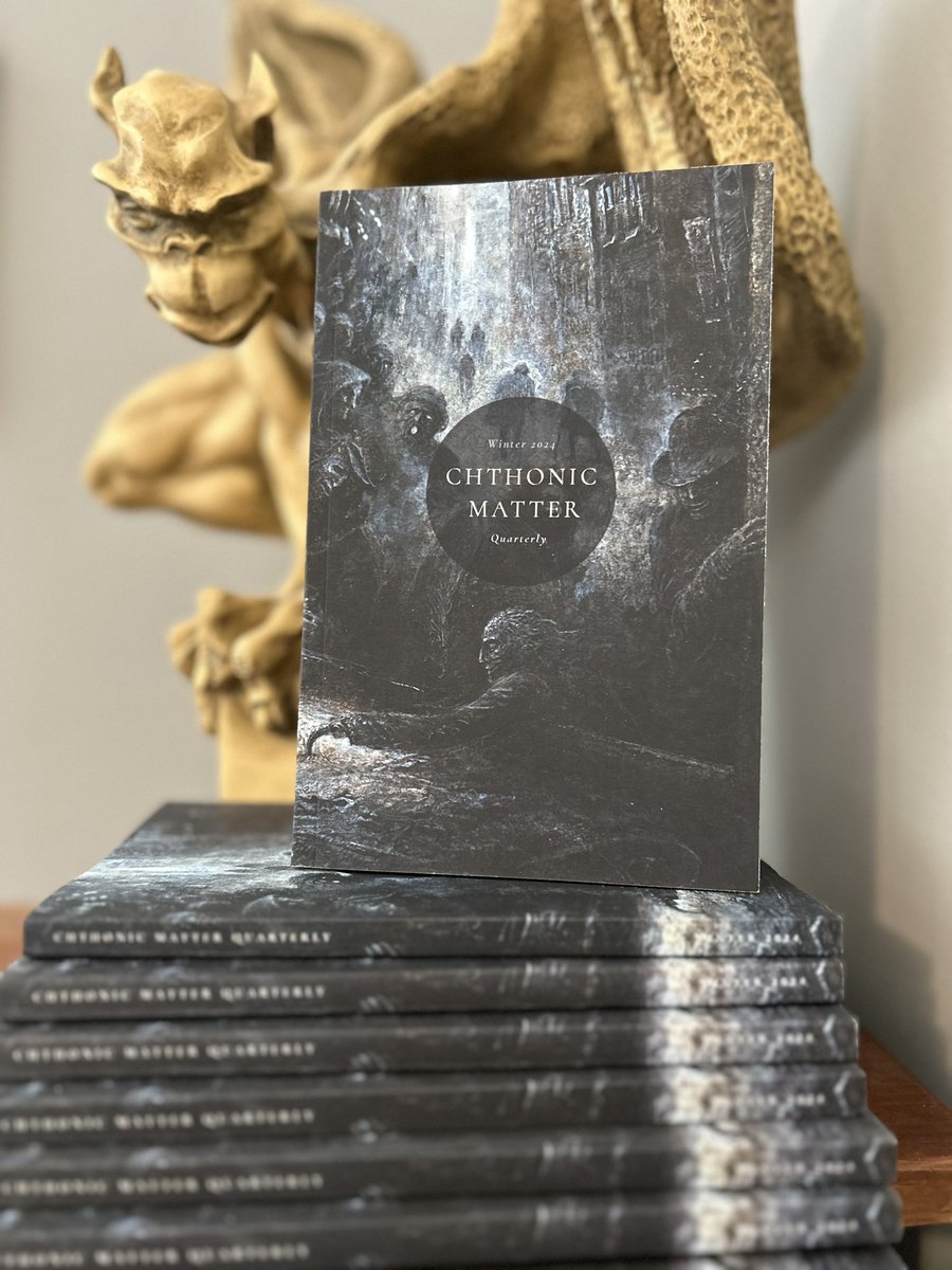 You can find my last publication of 2024, “Corpse Medicine”, in the Winter issue of Chthonic Matter Quarterly. Fact: wealthy people imported mummies to eat them. Look at this beauty!!! 
#horror #writingcommunity #mummies #facts #horrorcommunity #indie