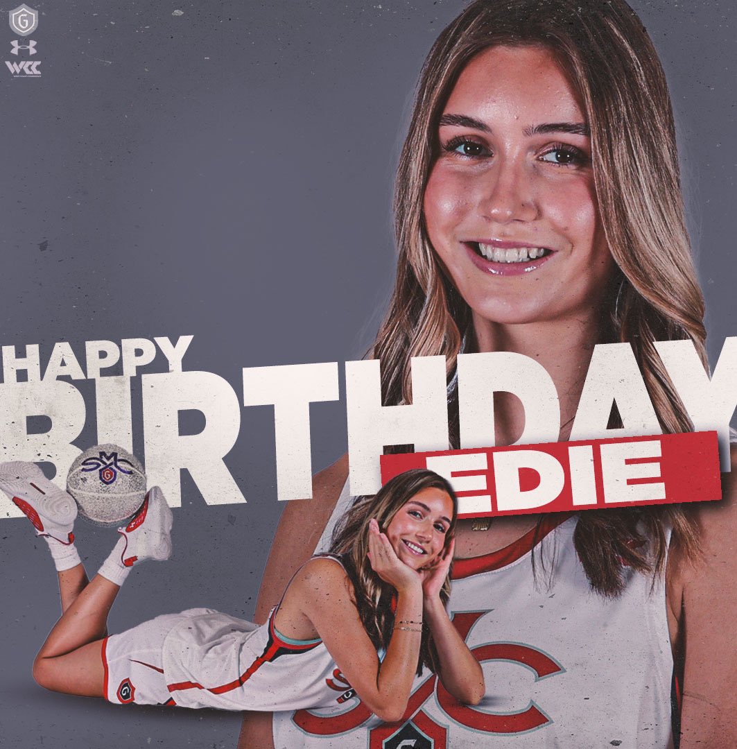 Saint Mary's Women's Basketball (@gaelswbb) on Twitter photo Happy Birthday <a href="/edieclarke06/">Edie Clarke</a> We are honored you are a part of the <a href="/GaelsWBB/">Saint Mary's Women's Basketball</a> Family!!! #gaelsrise #gaelfamily Happy Birthday <a href="/edieclarke06/">Edie Clarke</a> We are honored you are a part of the <a href="/GaelsWBB/">Saint Mary's Women's Basketball</a> Family!!! #gaelsrise #gaelfamily