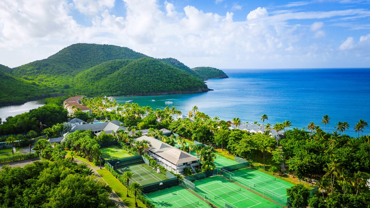 Canlink Travel (@canlinktravel) on Twitter photo Green never looked so good! 💚 <a href="/Carlisle_Bay/">Carlisle Bay</a> provides extensive, high quality tennis facilities with 5 tennis courts and 2 pickle ball courts. A great way to stay active on holiday!
#activities #swim #watersports #sailing #snorkeling #scuba #scubadiving #biking #hike #kaya ... Green never looked so good! 💚 <a href="/Carlisle_Bay/">Carlisle Bay</a> provides extensive, high quality tennis facilities with 5 tennis courts and 2 pickle ball courts. A great way to stay active on holiday!
#activities #swim #watersports #sailing #snorkeling #scuba #scubadiving #biking #hike #kaya ...