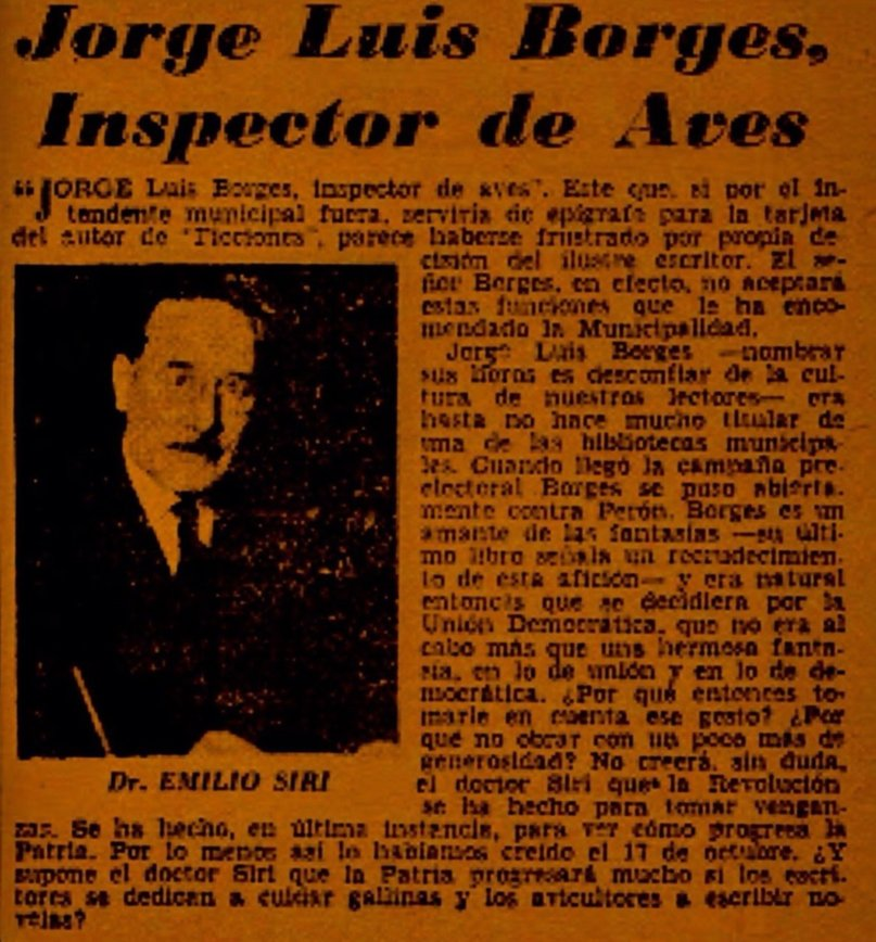 kalipolis's tweet image. Otro rasgo “facho” del peronismo fue la intervención y depuración de universidades: En 1946, más de 2.000 profesores y académicos fueron despedidos de las principales instituciones públicas, entre ellos el premio Nobel Bernardo Houssay y el escritor Jorge Luis Borges, quien fue…