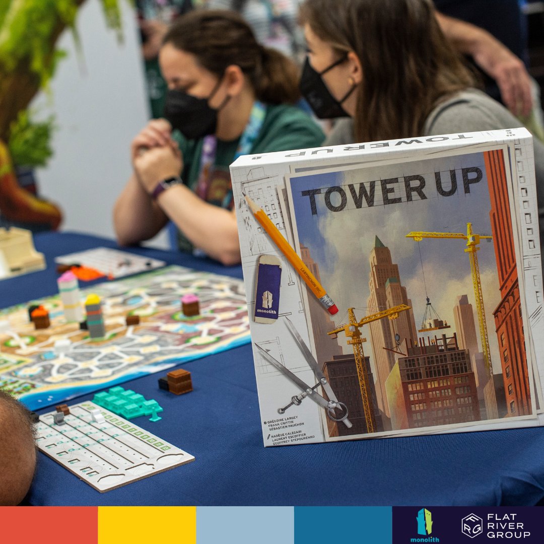👷Let's renovate a city's downtown!👷

Compete against other architects to construct the best buildings in town!🏢 

🏗️𝗧𝗼𝘄𝗲𝗿 𝗨𝗽 by Monolith Retail is available online and in your local game store!🏗️

2-4 players | Ages 8+ | 30-45 minutes