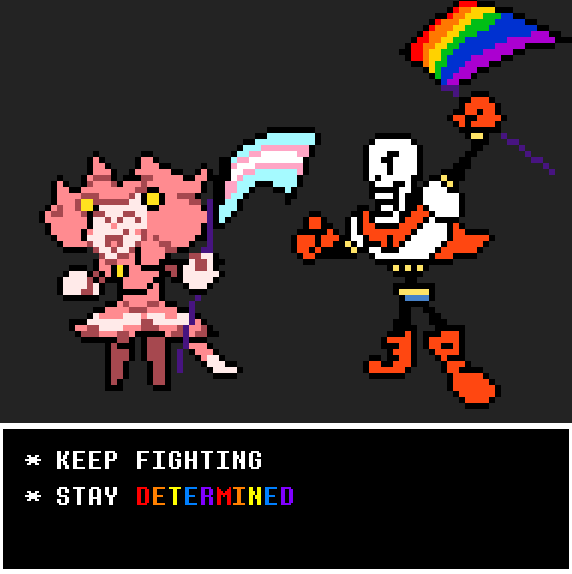 madpapyrus's tweet image. TO THE PRIDE COMMUNITY

KEEP FIGHTING, DO NOT LET THEM WIN