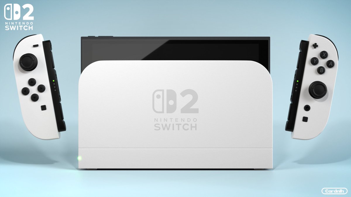 CardnlH's tweet image. #NintendoSwitch2 White and Black Variants