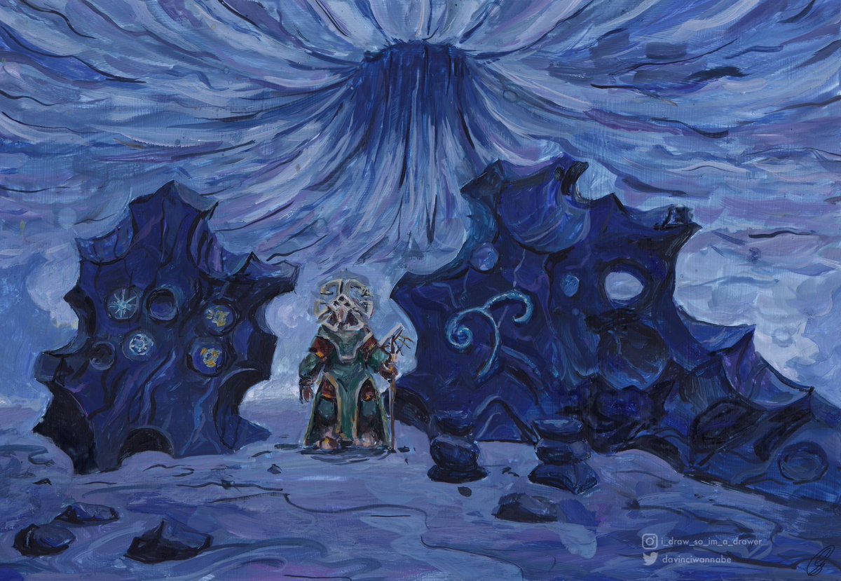 davinciwannabe's tweet image. Outer wilds commission for @naiveaigal! I had a blast with this one