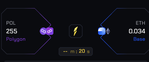 mrpapawheelie's tweet photo. Swapped $POL on Polygon to $ETH on @base using @NitroByRouter total 6 cents and took 20 seconds. https://t.co/Tw9eUpMDXP