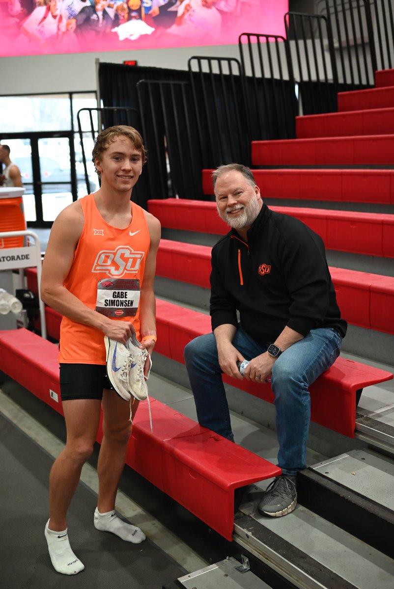 Seeing Gabe run again for <a href="/run4okstate/">Oklahoma State XC/T&F</a> without the pain he’s had these last 3 years makes us excited for what’s to come.