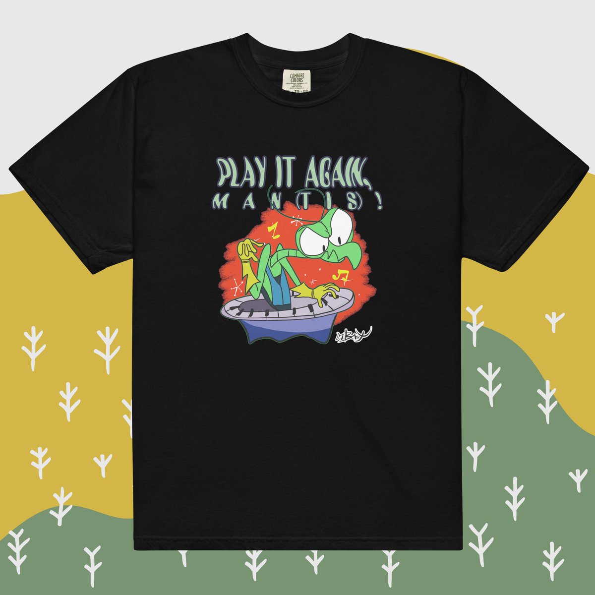 SmileyComforts's tweet image. SC PLAY IT AGAIN MAN(TIS) MEN GARMENT-DYED HEAVYWEIGHT T-SHIRT 
by @dj_berry11