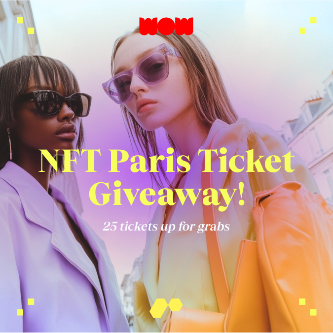 worldofwomenxyz's tweet image. we&apos;re giving away 25 tickets to @nft_paris 🇫🇷🤝 

in times of change, what matters most is building together. join us in paris to:
- meet the builders changing web3
- share ideas over cafe au lait &amp;amp; fresh 🥐
- step away from the charts &amp;amp; enjoy IRL connections

for a chance to…