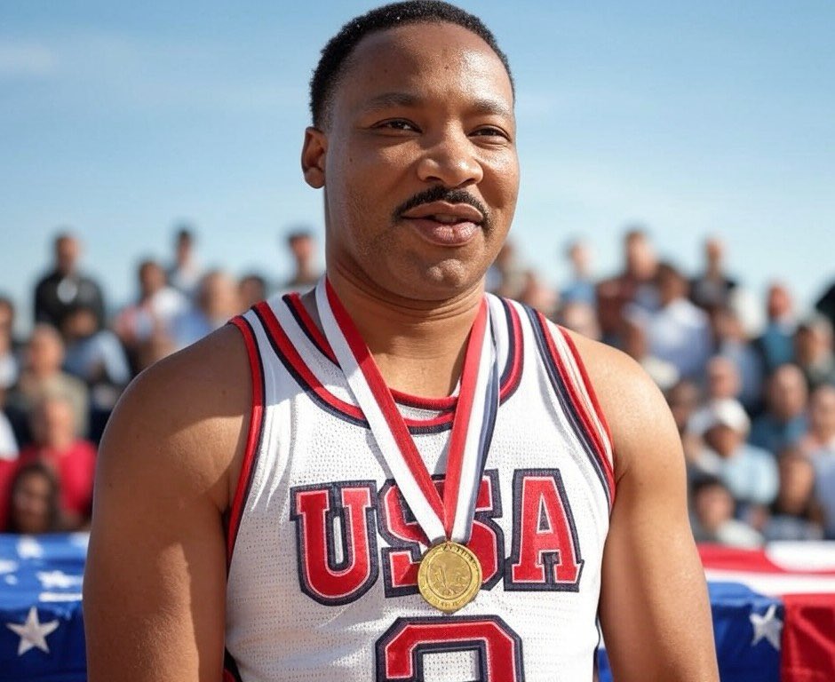 TheLakersAve's tweet image. Team USA Basketball Honoring Dr. 
Martin Luther King Jr. #MLKDay 🇺🇸

❤️‍🔥 #MLKInColor #USABMNT 🏀