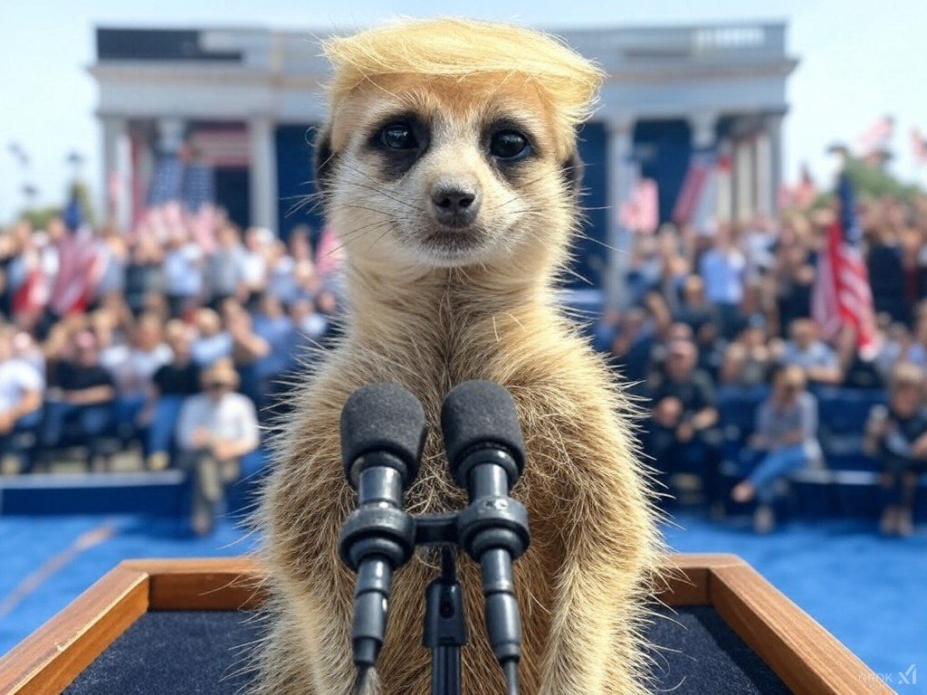 DeadMeerkat's tweet photo. Make the meerkat great again! $MMF https://t.co/lL8FxZfr8y