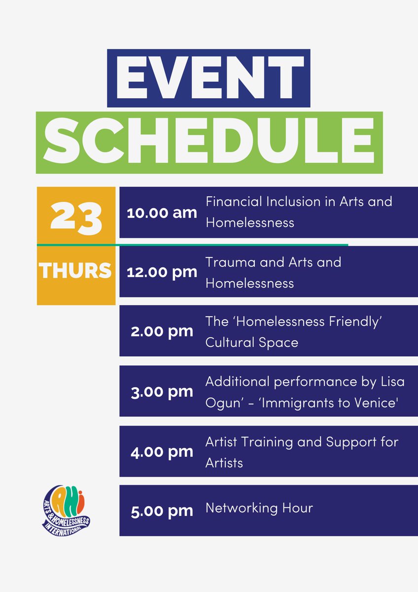 Arts & Homelessness International tweet media