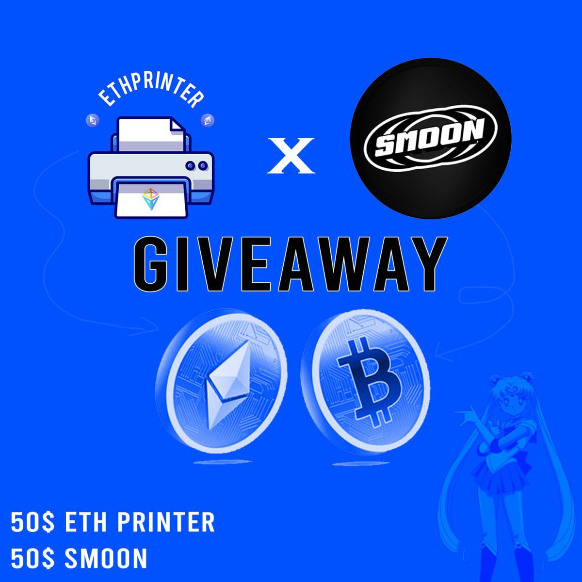 RealETHPrinter's tweet image. 🚨 We are teaming up with @SaylorMoonBase for a BIG giveaway! 

One lucky winner will receive:
💰 $50 in SMOON
💰 $50 in ETHPrinter

How to enter:
✅ Follow us &amp;amp; @SaylorMoonBase
✅ Comment your #base address (within 24h)

Don’t miss your chance, the printer &amp;amp; the moon are…