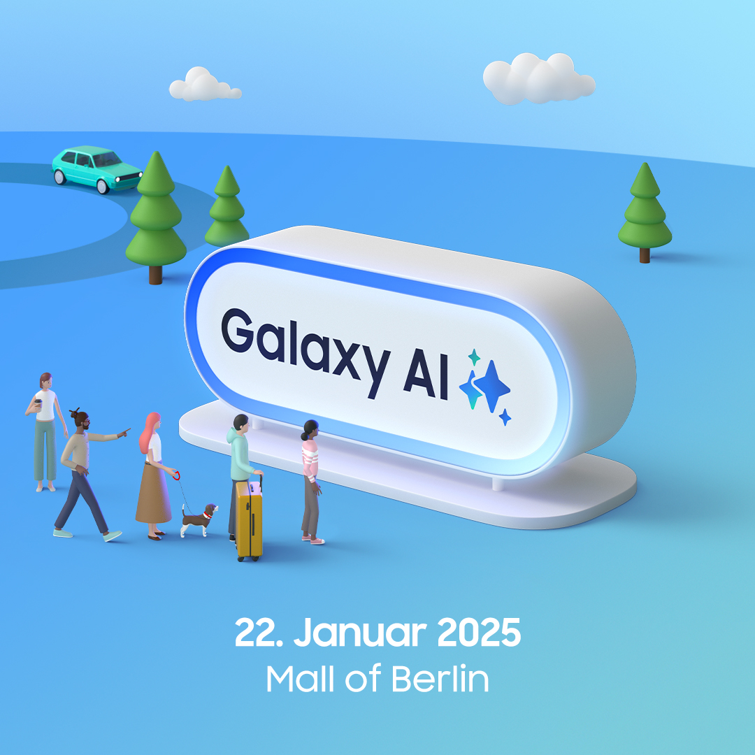 Bereit deinen neuen AI-Begleiter zu treffen? Besuche den #GalaxyExperience Space und entdecke, wie #GalaxyAI dein tägliches Leben außergewöhnlich machen kann.

Morgen ist die große Eröffnung! #GalaxyUnpacked