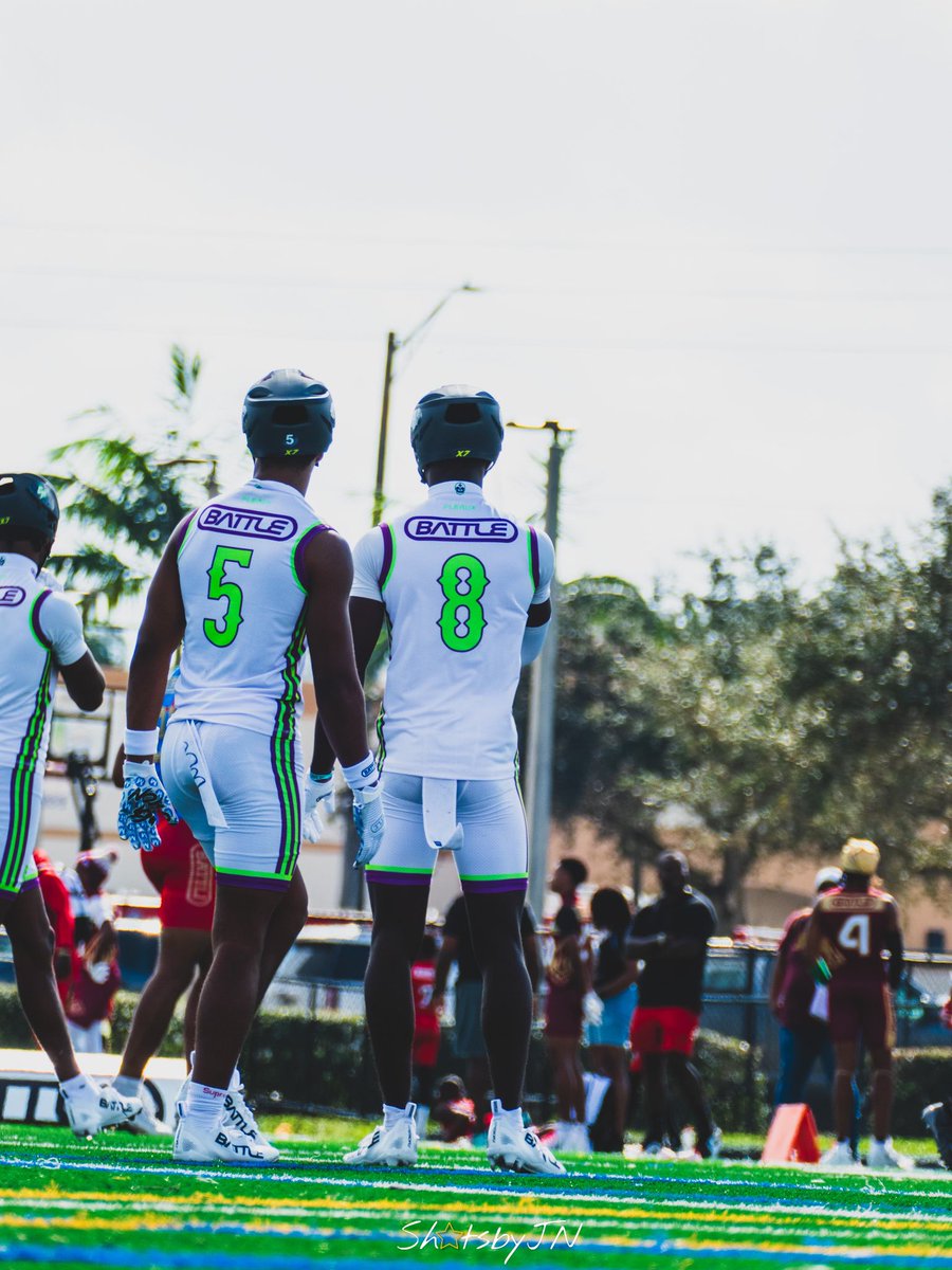 Battle Miami 🌴<a href="/CAMP_HARDY/">Coach Hardy</a> <a href="/fleauxT7/">Fleaux7v7</a> <a href="/samspiegs/">Sam Spiegelman</a> @On3Recruits <a href="/Battle/">Battle Sports</a>