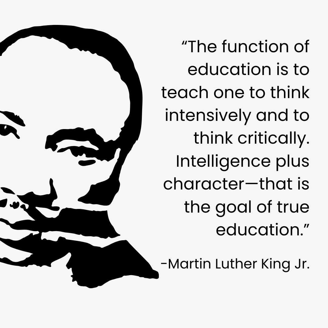 Opt4Learning's tweet image. MLK’s legacy inspires us to foster equity and opportunity in education.
At Options for Learning, we honor his vision by nurturing young minds and empowering communities through education. Together, let’s continue the journey toward equity and justice.
#MLKDay #OptionsForLearning