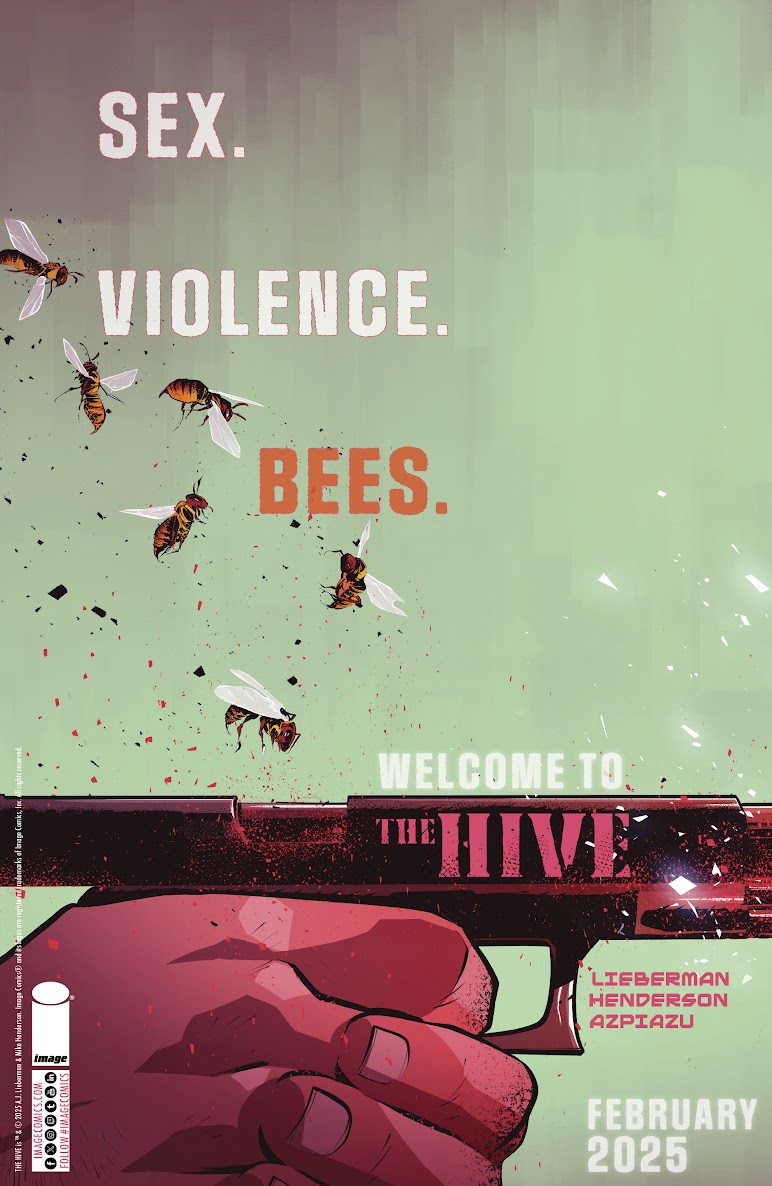 Be sure to pre-order issue #1 of THE HIVE, drawn by my good buddy and fellow Nailbiter Mike Henderson, before FOC today!

This is a gorgeously-drawn mystery, and I can't wait to see how it unravels! Don't miss this!