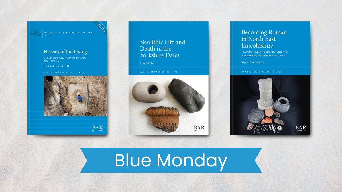It's #BlueMonday today and we can only assume that it was invented to celebrate our British Series! Take a look at the newest additions to our British Series below. 📘💙

Now available here: barpublishing.com/british-series/