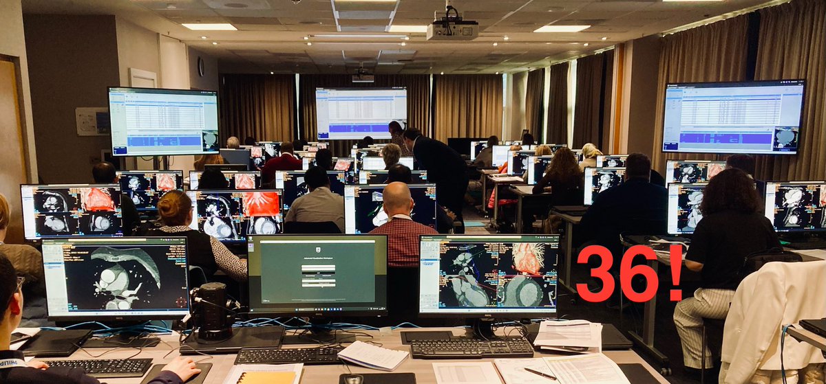 London, baby! Biggest cardiac CT academy is back …36 dedicated individual one-on-one workstations…1000+ case library. World class faculty …in its 10th yr -don’t miss it next time #YesCCT cardiacctacademy.com