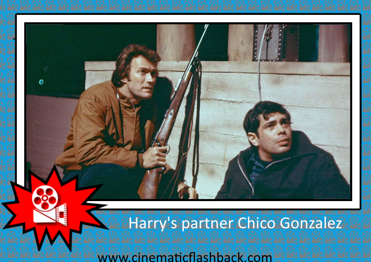 BackTo70sMovies's tweet photo. 🔫🏙️ Rooftop Showdown! Harry Callahan and Chico Gonzalez, played by Reni Santoni, face off against Scorpio. 🌟✨ Discover how Chico helps reveal Harry's history in our latest episode at Cinematic Flashback. #DirtyHarry #ClintEastwood #70sMovies #ClassicCinema #ActionScenes https://t.co/HchwmXTxgX