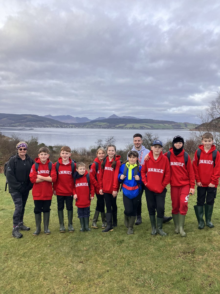 ArranOutdoor's tweet photo. Primary 7’s from @AnnickPS Red group out on a wee walk this afternoon to Kingscross.
@NAC_Education @North_Ayrshire @NAC_Provost @NAActiveSchools https://t.co/07f2H7erOj