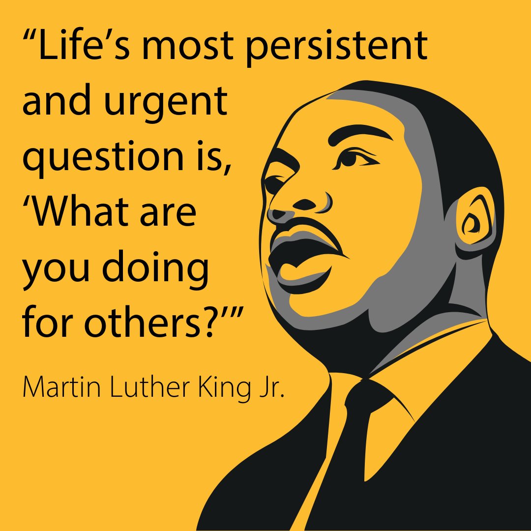 This quote from Dr. Martin Luther King Jr. resonates with us at AWC. The spirit of service runs deep in our work and that of the city and town officials serving Washington state residents at the local level.

Our office is closed today in honor of Dr. King.