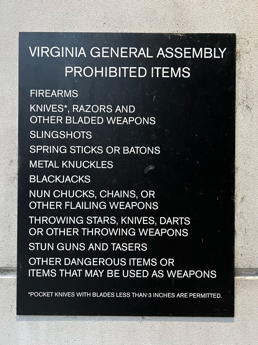 Welcome to the Virginia General Assembly. Ninjas, kindly leave your gear at the door. 

•
•
#rva #richmond #rvamag