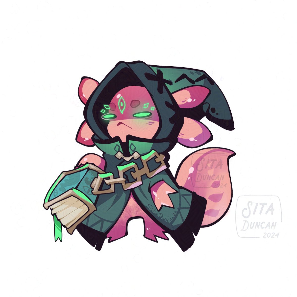 🌙 A little Axolotl cultist