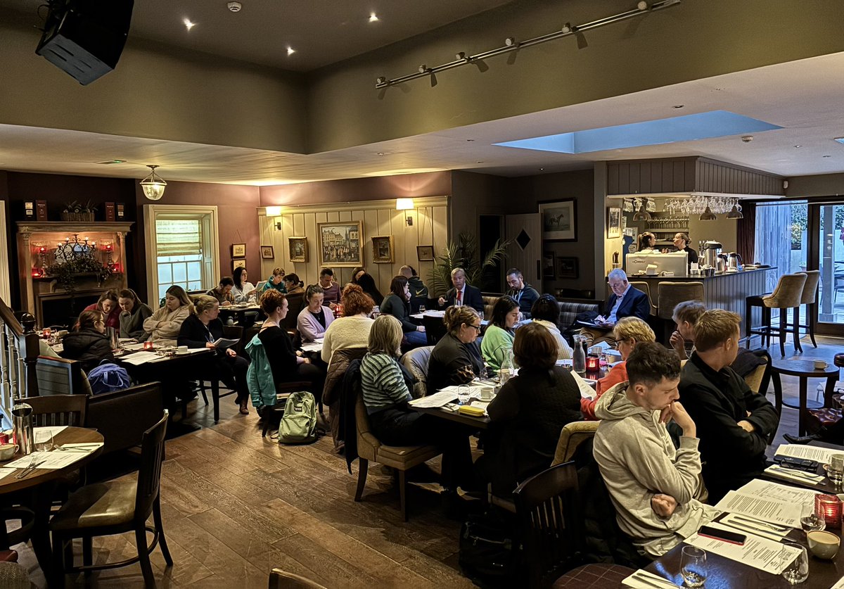 A great attendance at our Branch AGM and meal this afternoon at the Horse &amp; Hound in Delgany. We will have an address from our CEC Rep Gerry Brown and from <a href="/INTOnews/">INTO (Irish National Teachers' Organisation)</a> General Secretary <a href="/johnboyle_INTO/">John Boyle</a>