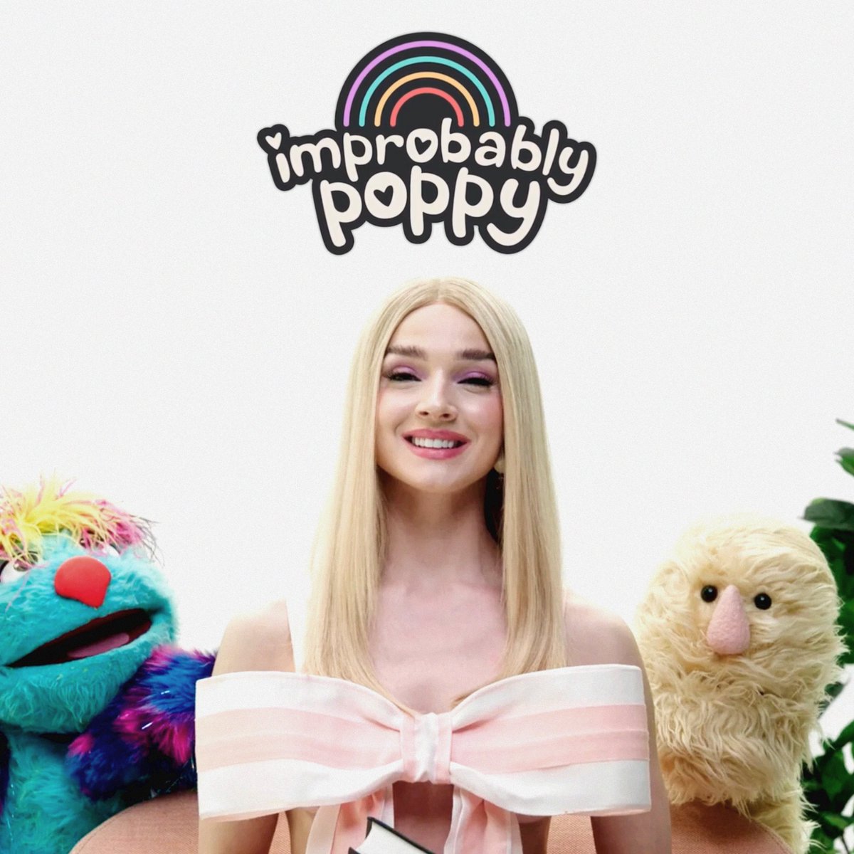 EmptyHades's tweet photo. 🚨 Poppy announces "Improbably Poppy" EP featuring the soundtrack of the series, out friday.

Pre-save: https://t.co/4gz2M6Rm8G https://t.co/ySupX4WJJP