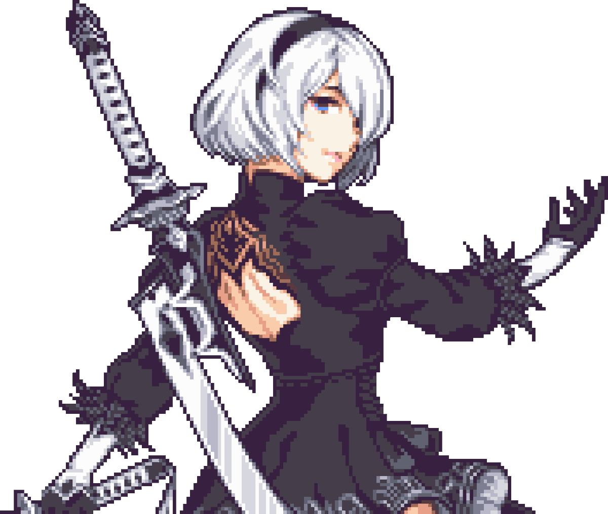 NieR Automata - YoRHa No.2 Type B - 2B! #NieRAutomata #ニーア