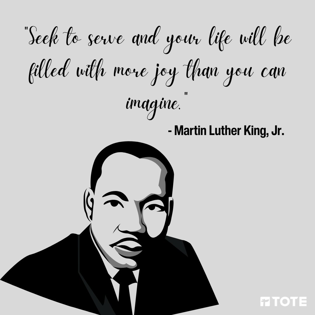 Today, we honor the legacy of Dr. Martin Luther King, Jr., a leader who showed us the power of service, unity, and compassion.  

#MLKDay