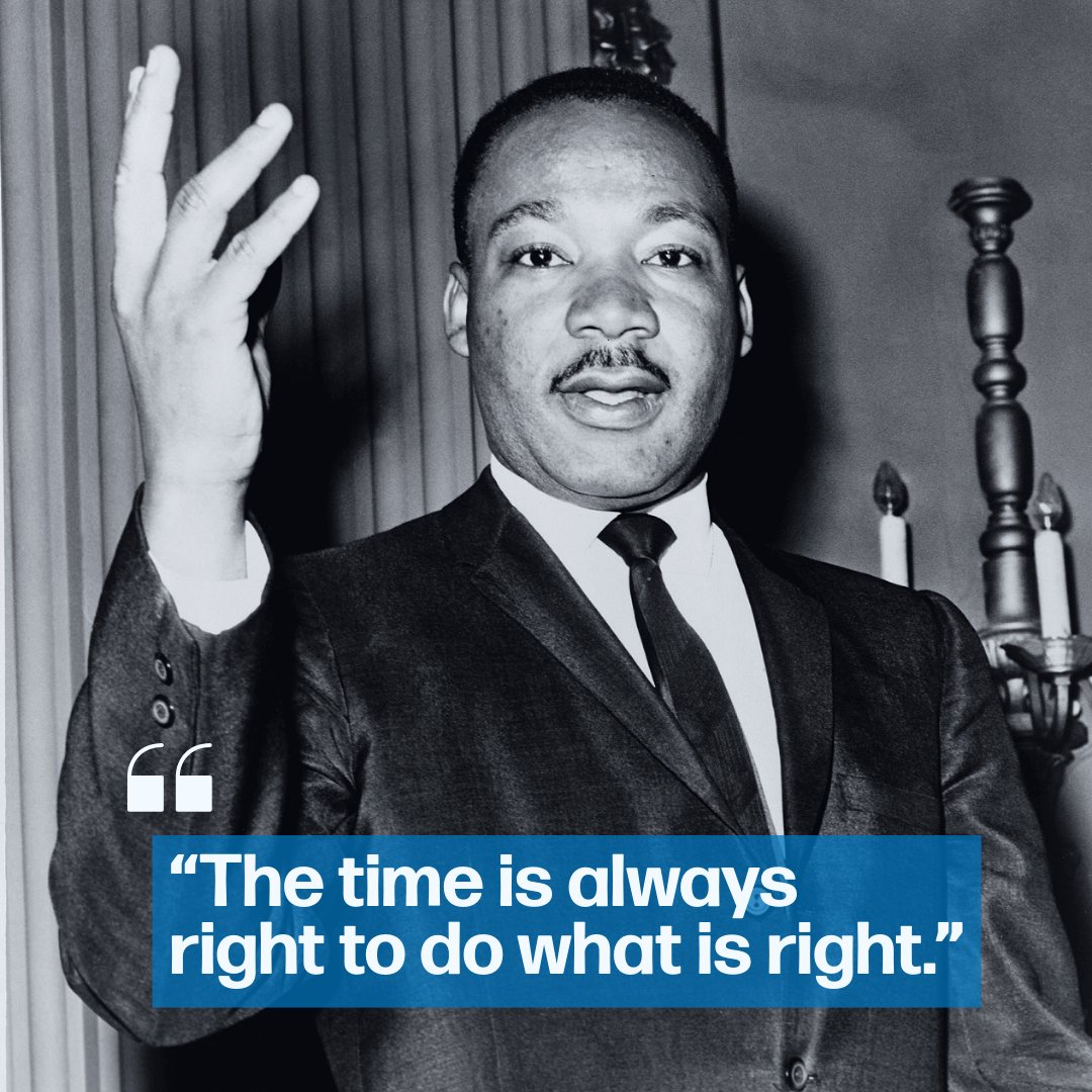 Today, we honor the life and legacy of Dr. Martin Luther King Jr., a leader who tirelessly advocated for equality, justice, and unity.

#MLKDay #BeCommunityKind