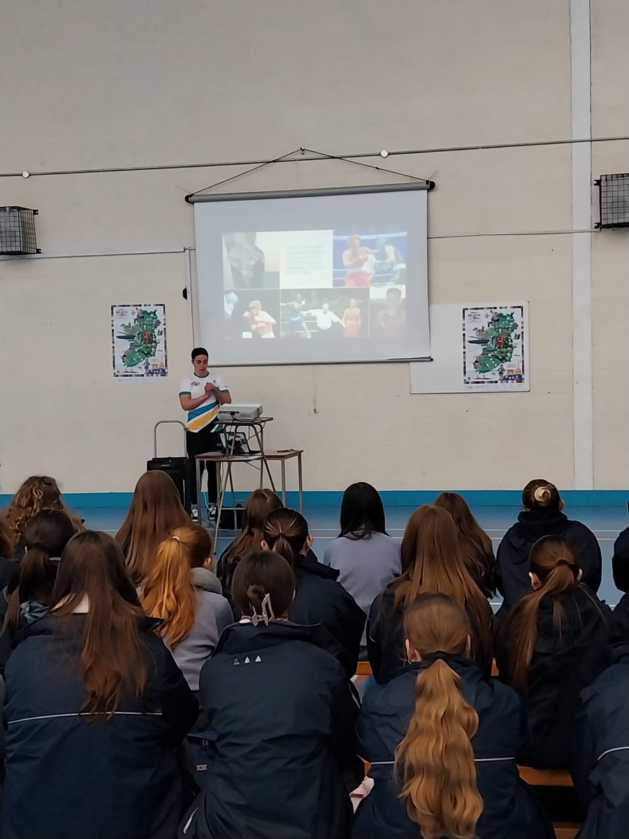 France in Ireland 🇫🇷 🇪🇺 (@franceinireland) on Twitter photo 👊✨ Inspiring visit at <a href="/ManorHseRaheny/">Manor House School</a> last Friday !
Irish boxer <a href="/GrainneWalshBox/">Gráinne Walsh</a> shared her journey to <a href="/Paris2024/">Paris 2024</a> Olympic Games with the students as part of the "Dare to Believe" program 🥊🌟 She encouraged them to pursue their dreams relentlessly. 💪❤️ #DareToBelieve 👊✨ Inspiring visit at <a href="/ManorHseRaheny/">Manor House School</a> last Friday !
Irish boxer <a href="/GrainneWalshBox/">Gráinne Walsh</a> shared her journey to <a href="/Paris2024/">Paris 2024</a> Olympic Games with the students as part of the "Dare to Believe" program 🥊🌟 She encouraged them to pursue their dreams relentlessly. 💪❤️ #DareToBelieve