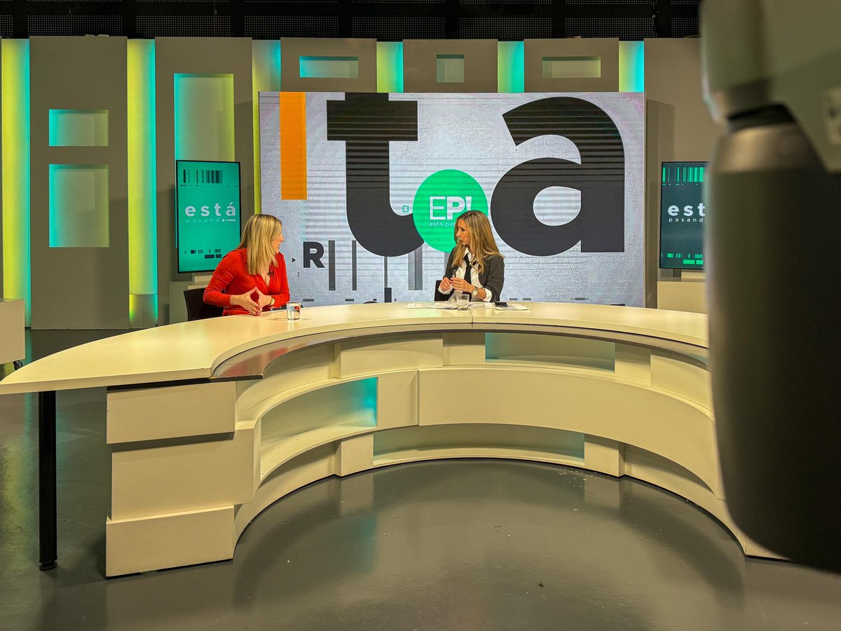 Digitalento Navarra / Nafarroa (@digitalento_na) on Twitter photo 📺 La consejera <a href="/PFanlo/">Patricia Fanlo</a> ha participado esta tarde en el programa 'Está pasando' de <a href="/NavarraTV/">Navarra Televisión</a>
🗣 La entrevista ha girado en torno a la Navarra Innovation Week, que se celebrará del 19 al 24 de mayo. 📺 La consejera <a href="/PFanlo/">Patricia Fanlo</a> ha participado esta tarde en el programa 'Está pasando' de <a href="/NavarraTV/">Navarra Televisión</a>
🗣 La entrevista ha girado en torno a la Navarra Innovation Week, que se celebrará del 19 al 24 de mayo.