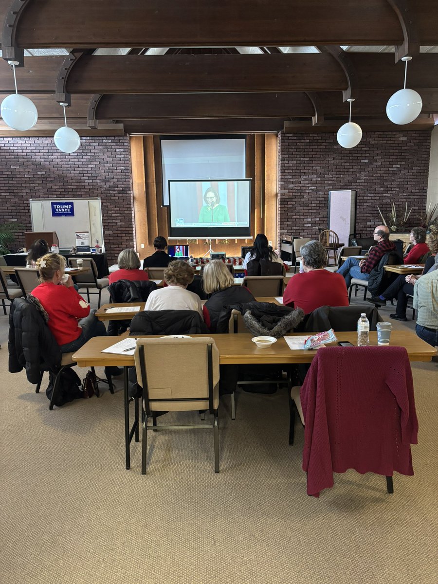 Watch party in Prior Lake for #TrumpInauguration2025 Members say they’re filled with hope for the next four years.