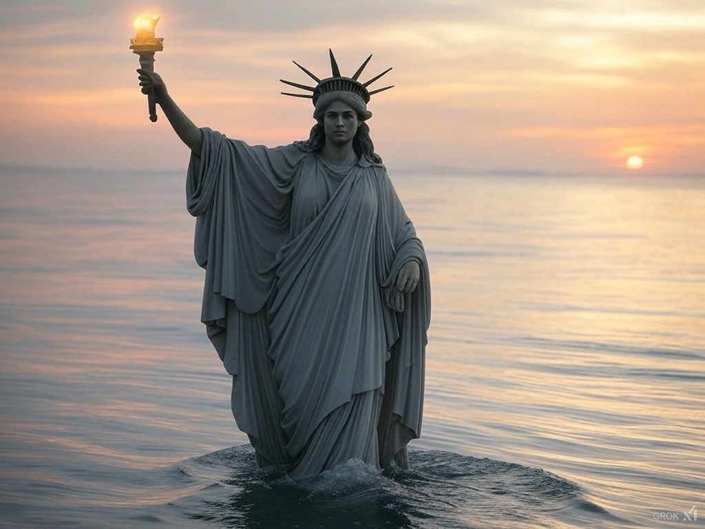 Robert_PHP's tweet image. Breaking: Lady Liberty left USA to go back to France #Inauguration2025