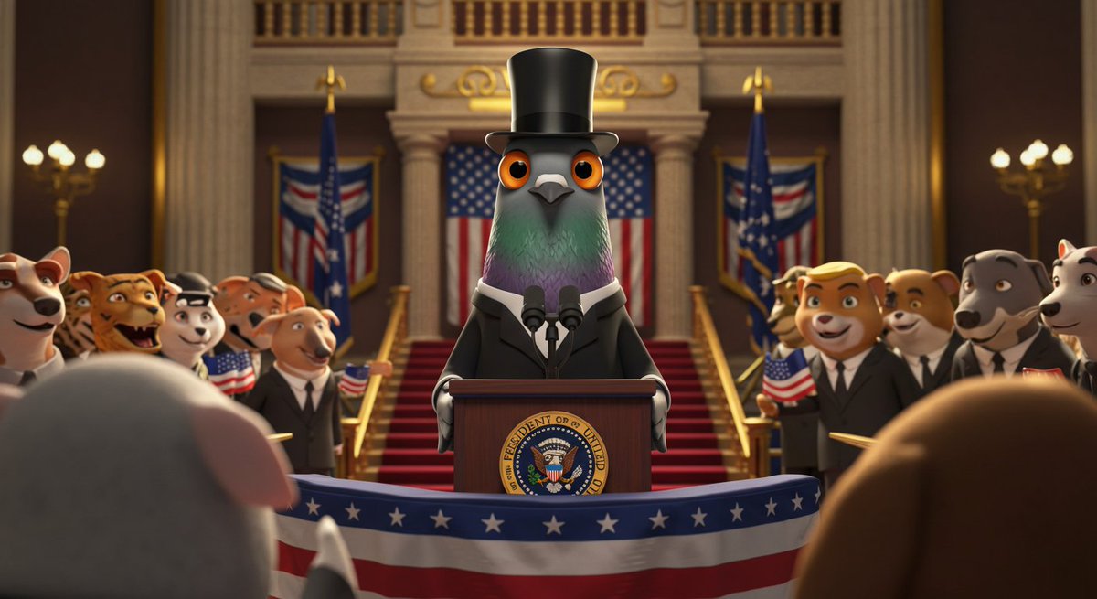 Goldwings steps up! 🎩📷 As the new era begins, he’s ready to lead the charge towards prosperity.     

Who’s with us?     

#Trump #Melania #Capitalism #Tiktok #memecoins #AI #Elonia #Inauguration2025 #Crypto #ElonMusk